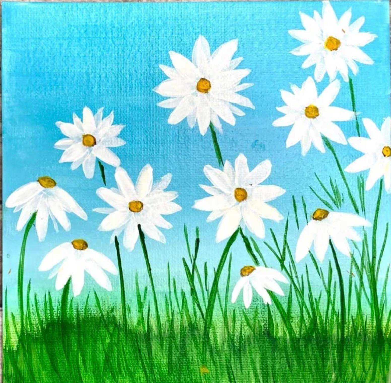 Paint party artwork example